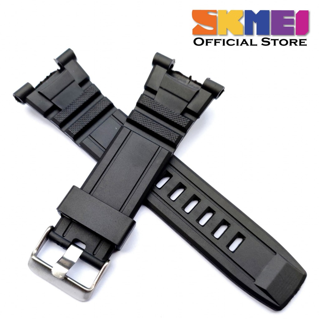 Strap tali jam tangan Skmei 1226 SKMEI DG 1226 Hitam tali skmei.