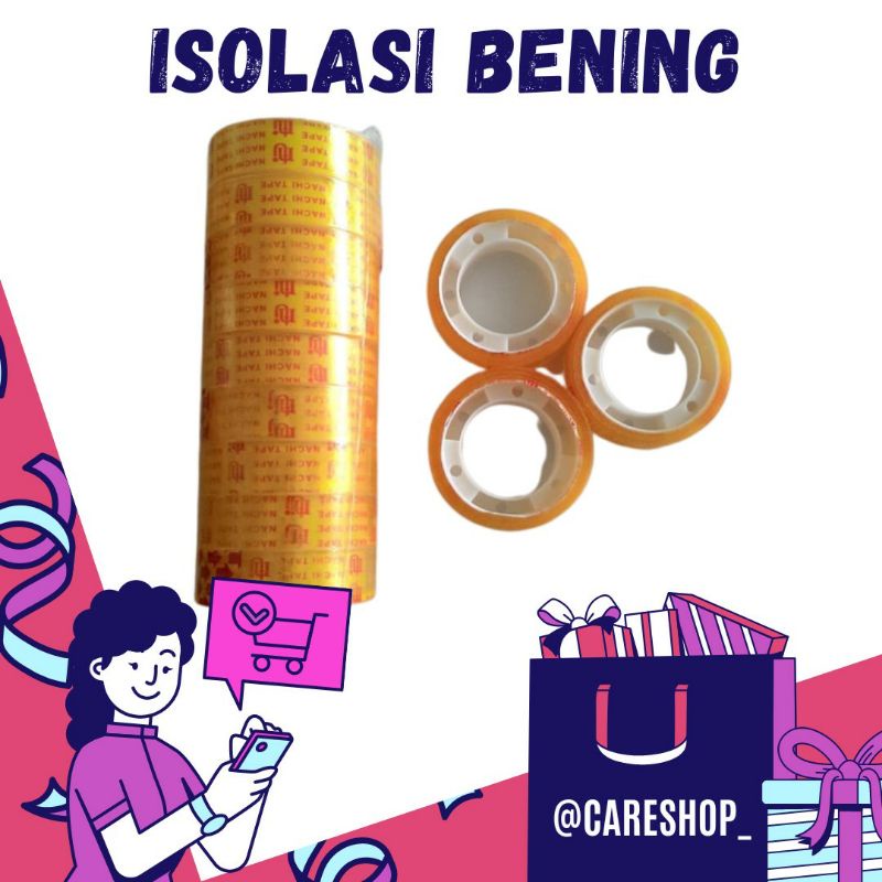 

Isolasi Bening/Selotip Kecil