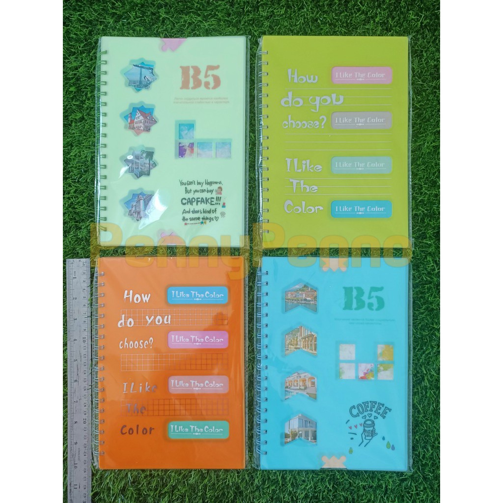 

JC - Buku Spiral Besar / Buku Tulis / Buku Catatan / Buku Notebook B5