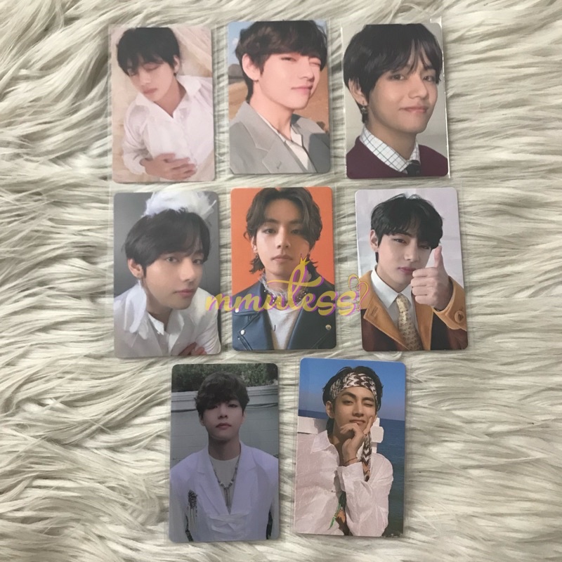 PHOTOCARD TAEHYUNG V OFFICIAL BTS LOVE YOUR SELF TEAR Y O U R MOTS MAP OFF THE SEOUL BE BUTTER CREAM
