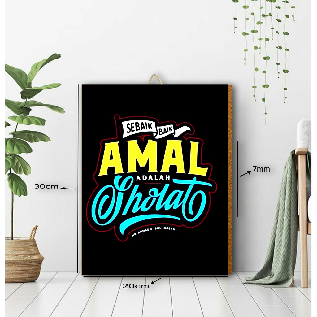 HIASAN DINDING DAKWAH/Hiasan dinding rumah/Dekorasi rumah/pajang Rumah/Hiasan Kamar/WALLDECOR