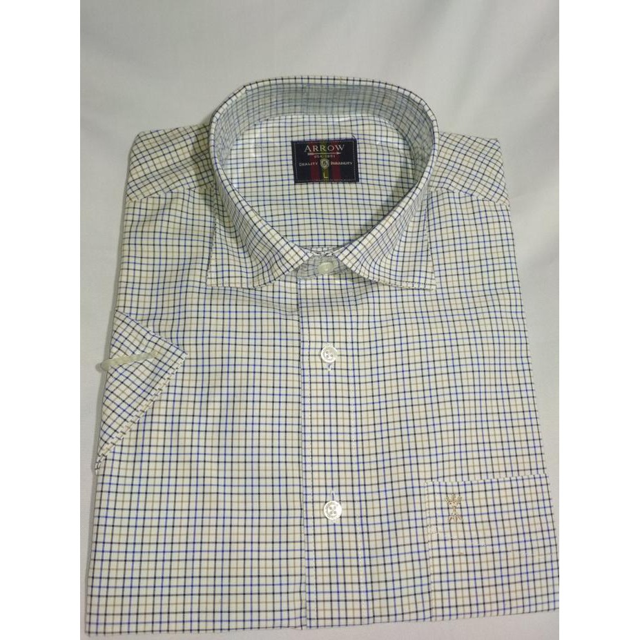 Kemeja Kerja Pria Tangan Pendek Arrow Original High Quality