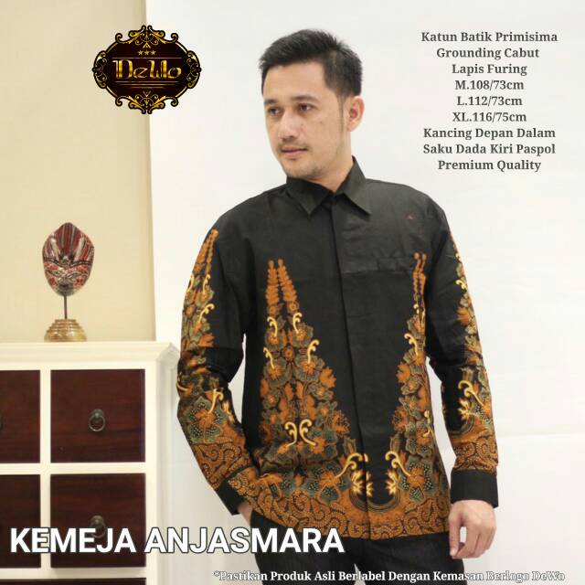 ☝Kemeja Batik anjasmoro