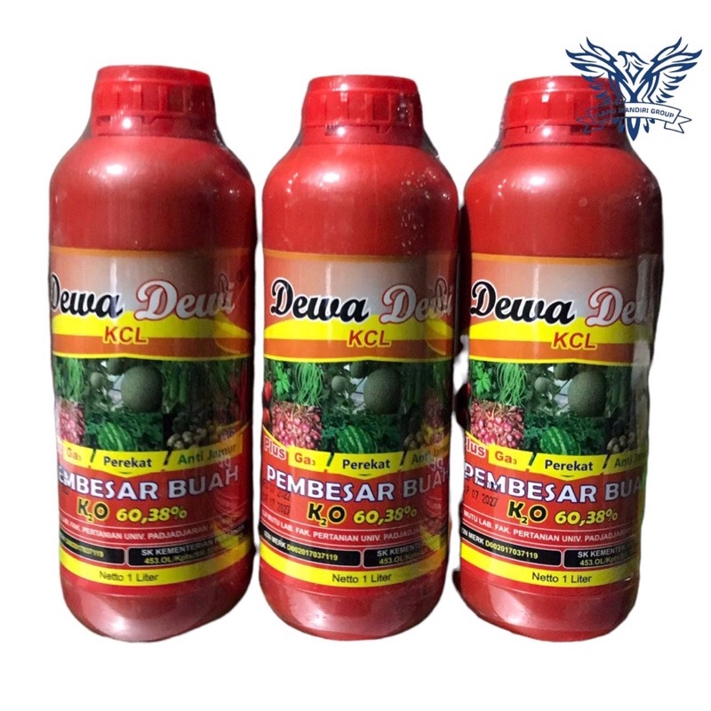 Dewa Dewi KCL Cair 1 Liter Untuk Meningkatkan Pertumbuhan Dan Kwalitas Tanaman Mitra Tani Abadi KCL 