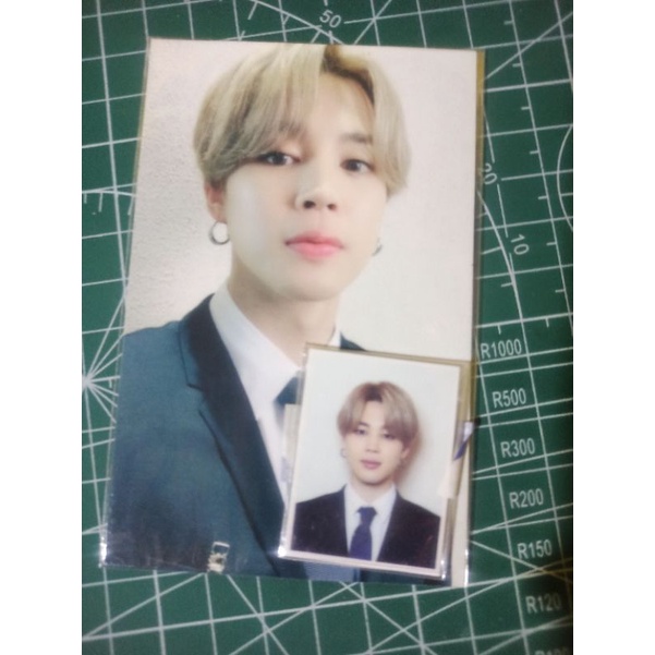 BTS MEMBERSHIP KIT ARMYKIT JIMIN JIN SET PHOTOCARD + ID SET