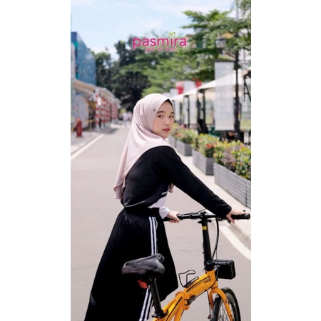 New Arrival Launching terbaru Bergo Nada By Pasmira Simple cantik dan nyaman Soft Ped antem yang bis