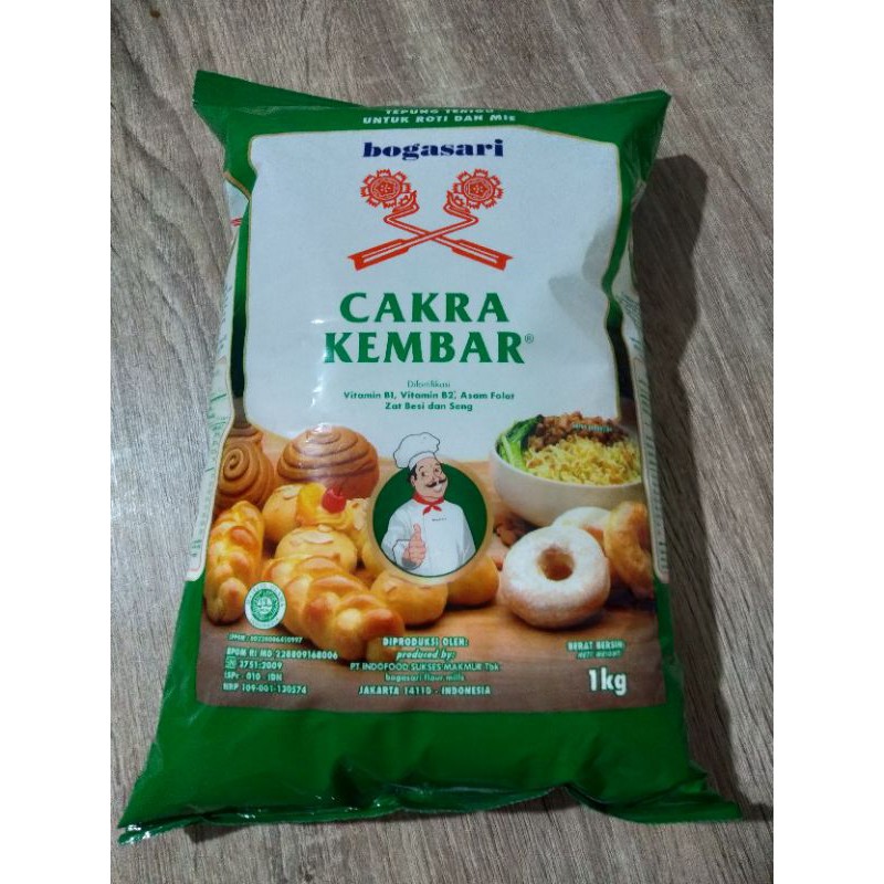

TEPUNG TERIGU CAKRA KEMBAR 1kg