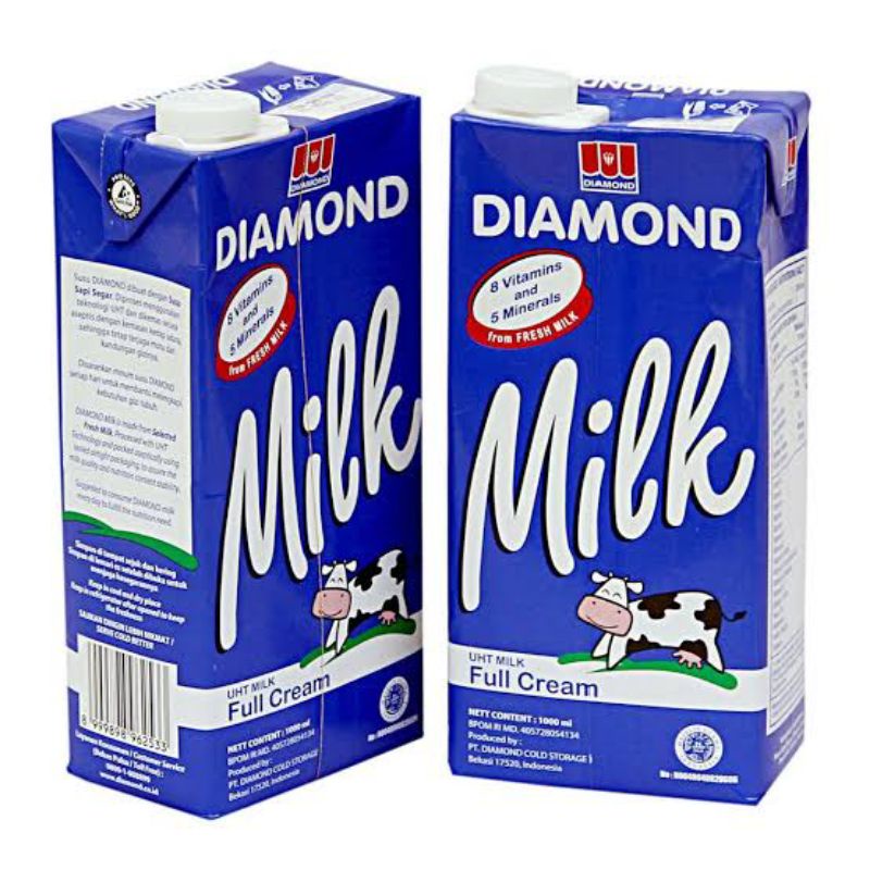 

Susu UHT Diamond Full Cream 1L