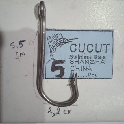pancing stainless no 5 mrek cucut