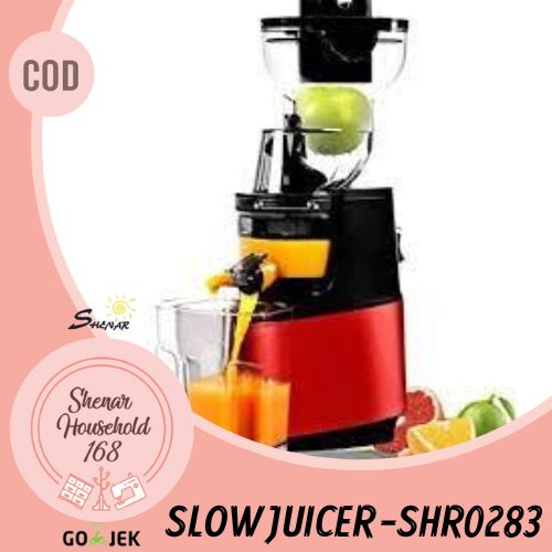 SHENAR, SLOW JUICER BLENDER JUICER BUAH SERBAGUNA MULTIFUNGSI