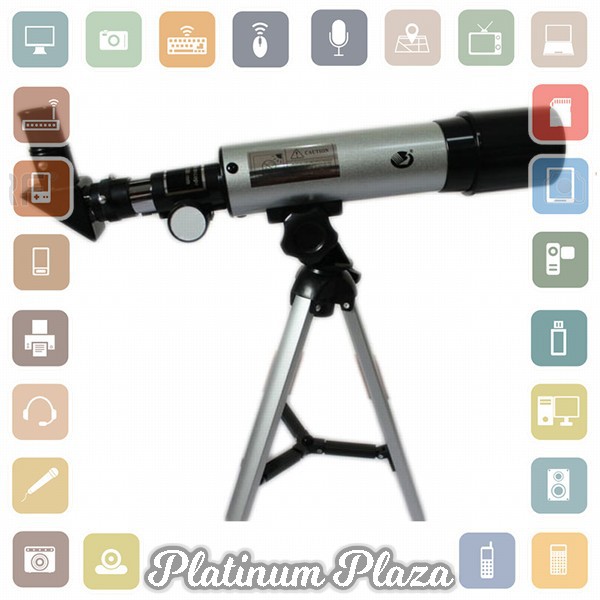 Nikula Teropong Bintang Space Astronomical Telescope Optical Glass &amp; Metal Tube 360/`TM2FMC-- F36050