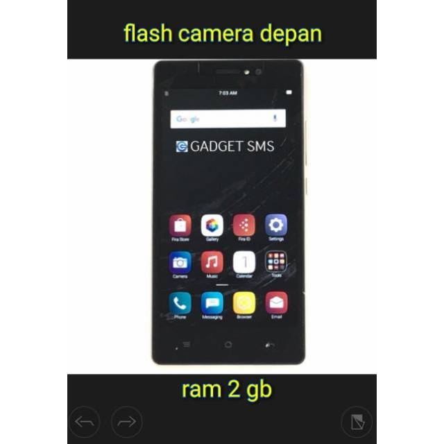 HP ANDROID MURAH POLYTRON T5 ROCKET R2508 RAM 2GB LAYAR 5 IN PROMO BESAR
