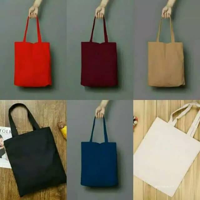 Tas belanja lipat pakai resleting-Hitam