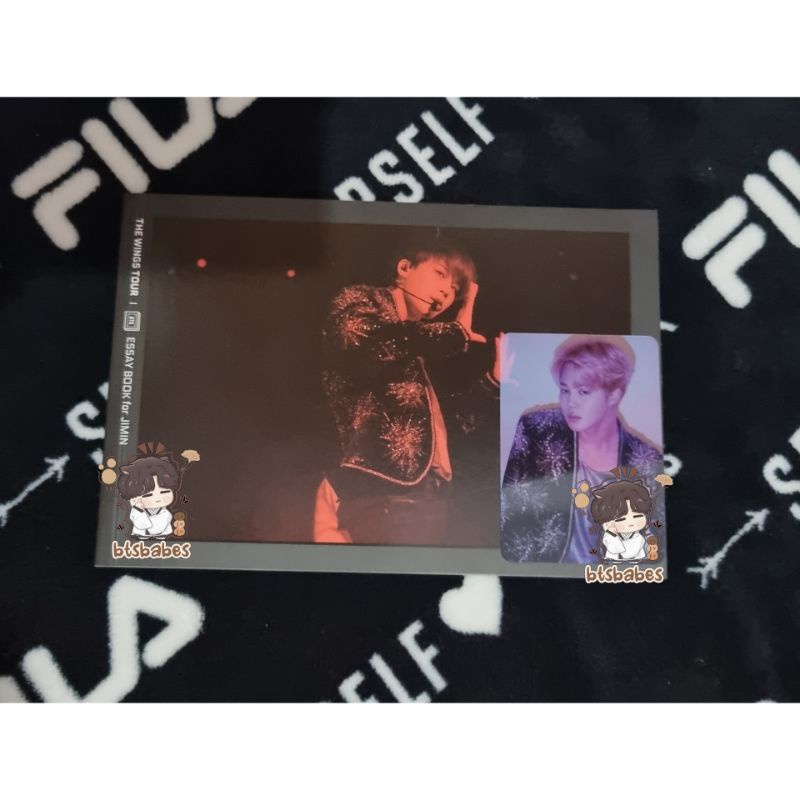 BTS WINGS ESSAY BOOK JIMIN RARE