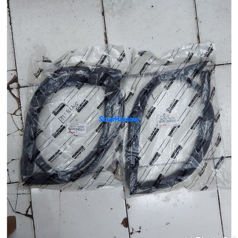Karet pintu belakang hardtop FJ40 BJ40 Jepang