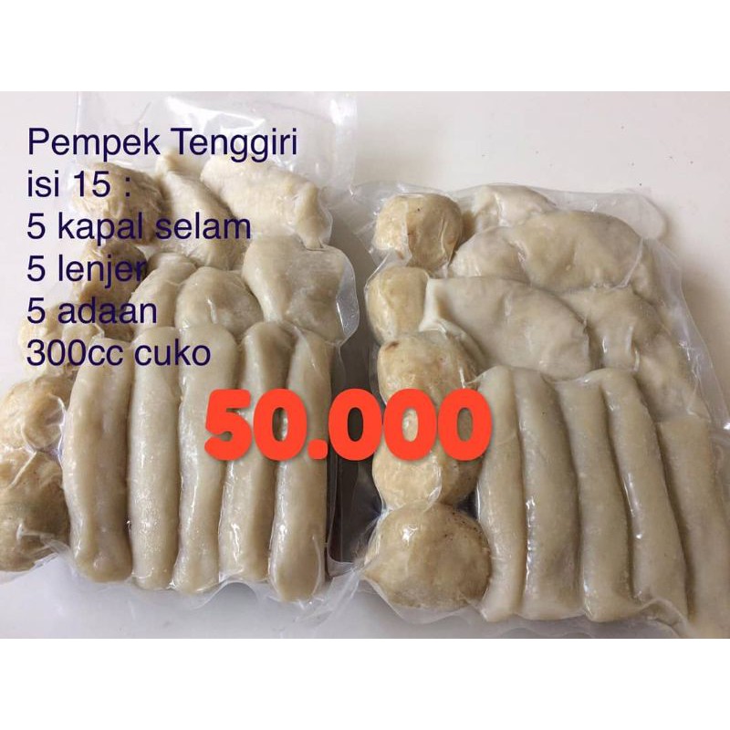 

Pempek Frozen isi 15 pcs