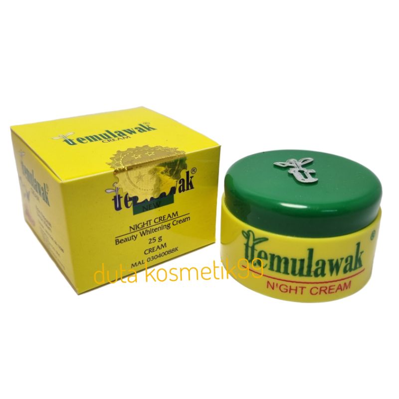 CREAM TEMULAWAK MALAM ORIGINAL