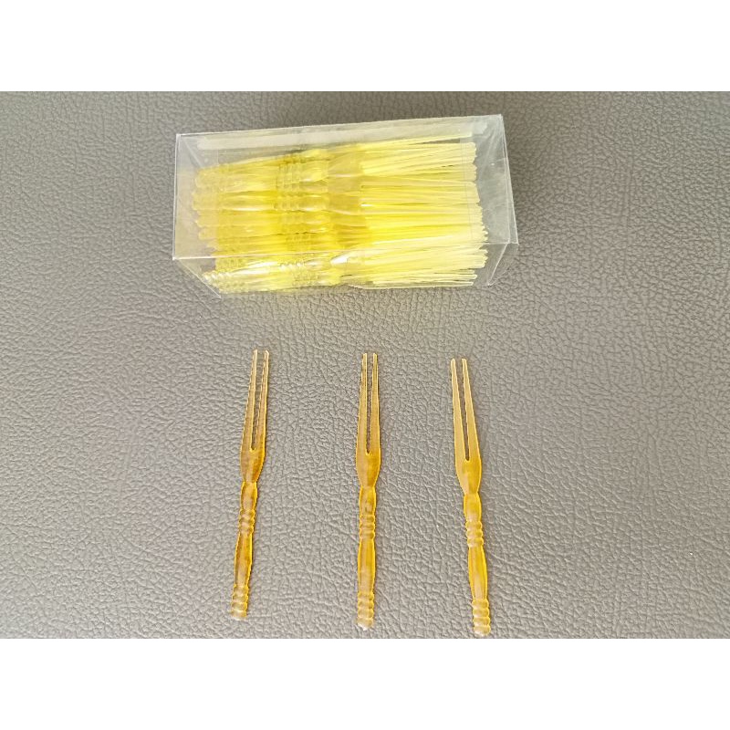 Garpu Buah/ Garpu Plastik/Garpu Kecil/Garpu Kue