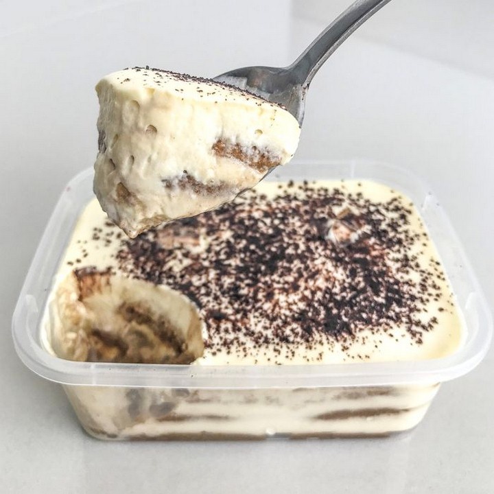 

Single Dessert Box Italian Tiramisu (No rum)