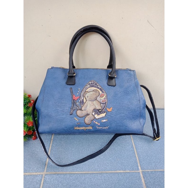 LULU CASTA GNETTE ORIGINAL HANDBAG ART,  PRELOVED LULU CASTA,  TAS LULU CASTA,  KEREN &PATEN,  VVGC