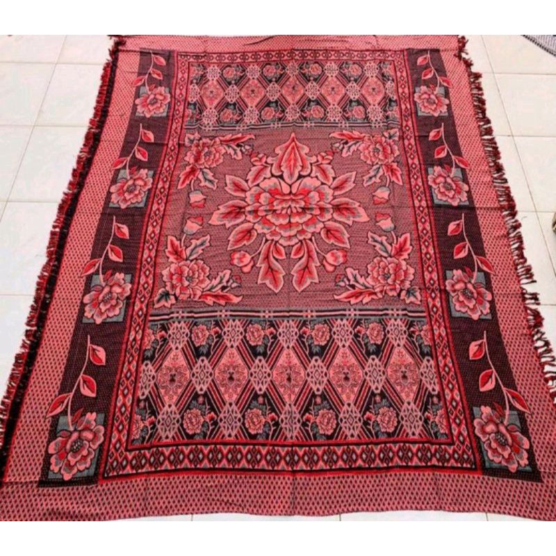 karpet hambal rajut corak 2cw mono ukuran standard 180*220 grosir hambal rajut termurah