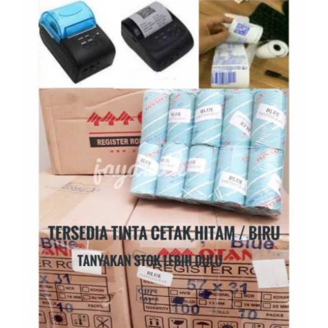 Kertas Struk Thermal Otani 57X30 57 x 31 mm