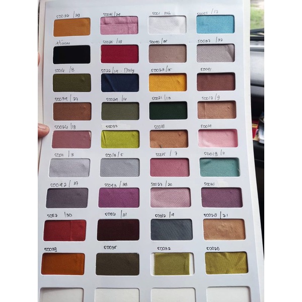 Kain Satin Velvet. Kain polos meteran 50cm.