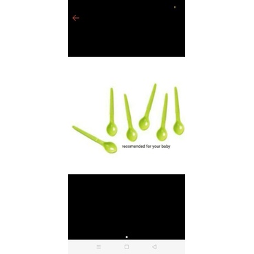 hang on spoon HOS sendok makan bayi tupperware