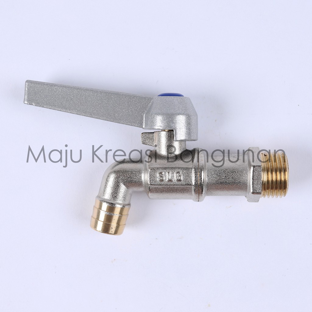 Kran Taman Kuningan Soligen Keran Air A08 A 08 Engkol Bola 1/2&quot; 3/4&quot; 1/2 Inch Inci 3/4 Inch Inci