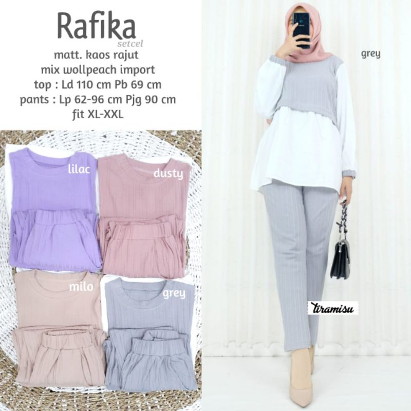 RAFIKA SETCEL BY TIRAMISU