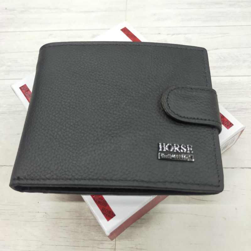 COD Dompet HORSE IMPERIAL kulit kancing ukuran standar