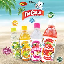 

Inaco I'm nata de Coco Jelly Minuman [350 mL] - MANGO/LECI/STRAWBERRY/COCONUT