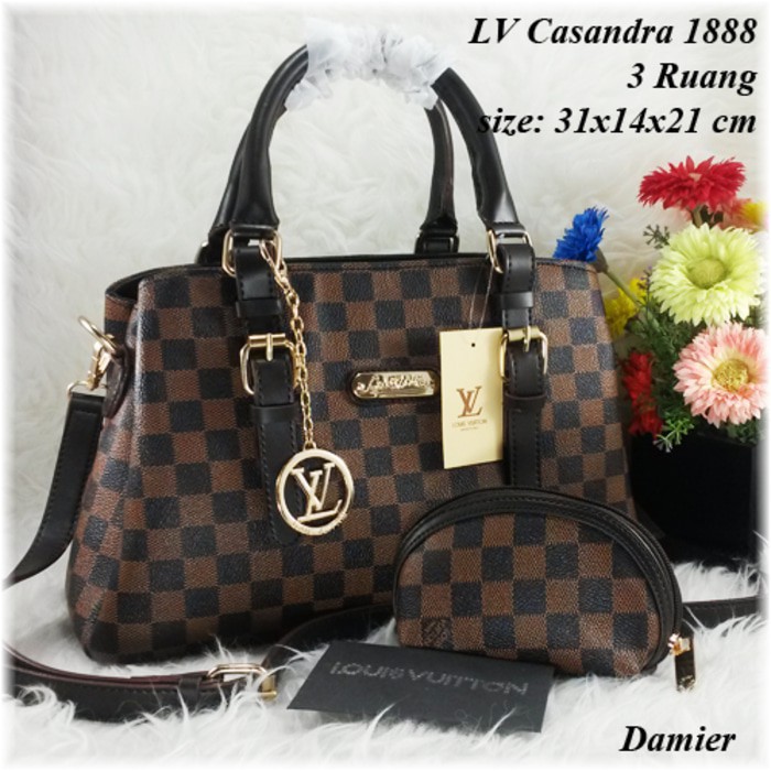 Tas LV 4152 Damier I Tas Import I Tas Wanita I Tas Batam I Tas Branded