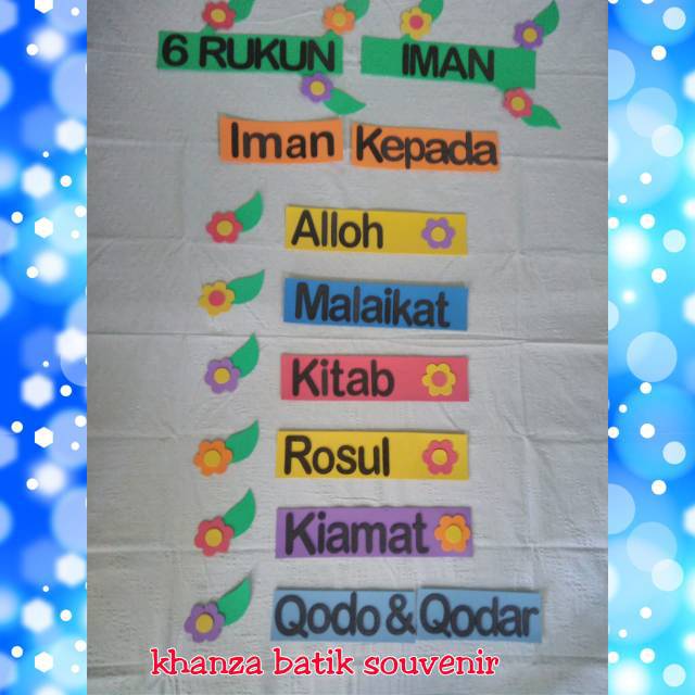 11++ Kaligrafi rukun iman info