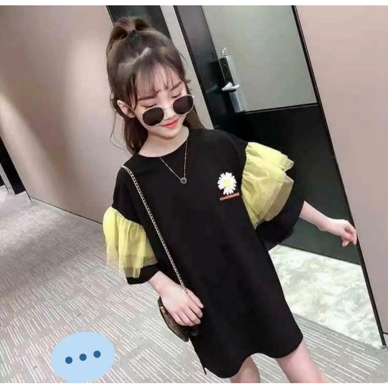 Tunik dress anak perempuan tanggung abg import lucu unik