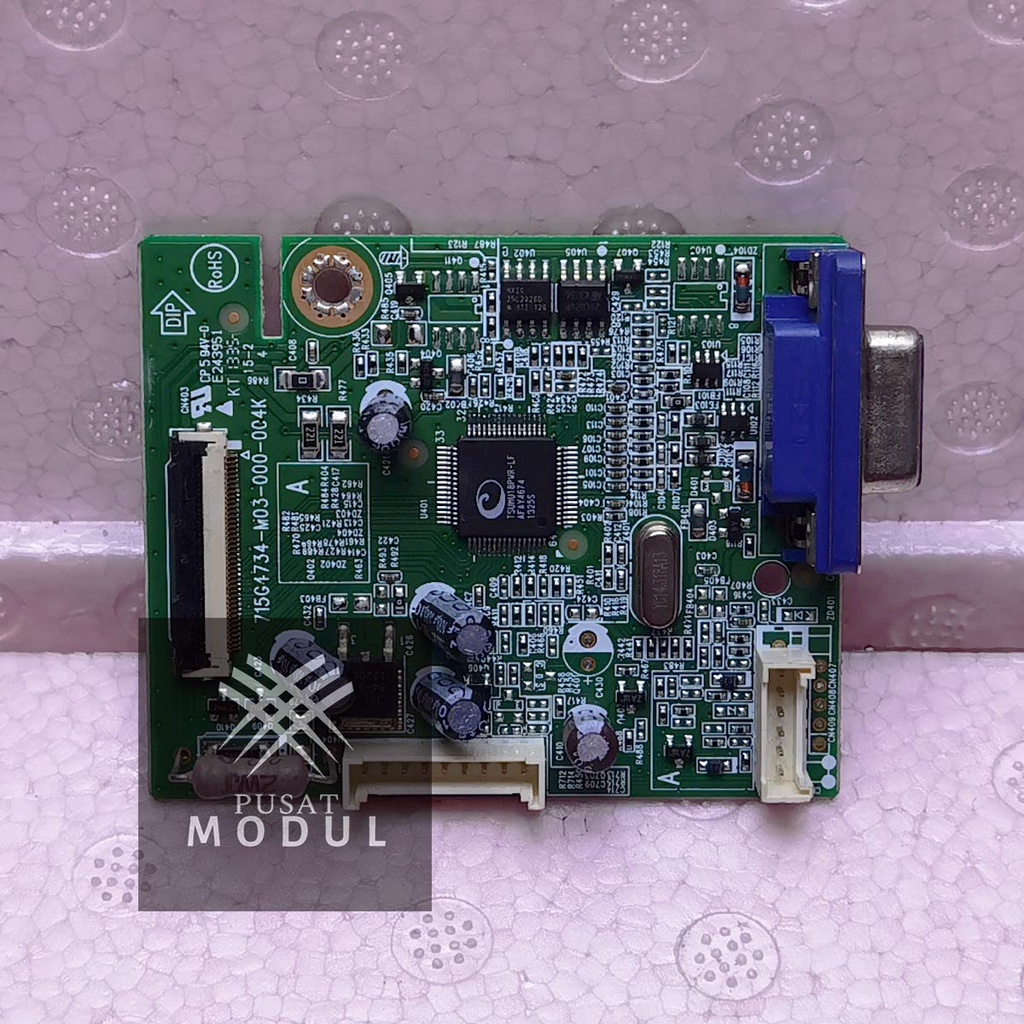 MB ACER P166HQL / MESIN MONITOR ACER P166HQL / MAINBOARD ACER P166HQL