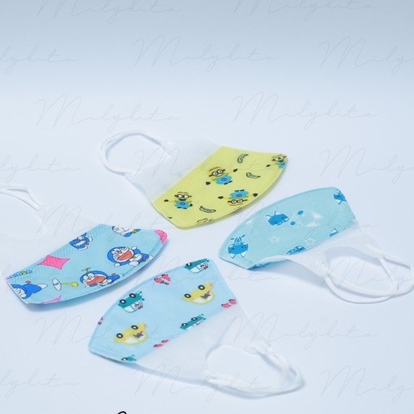 Masker Duckbil anak 4-12 th Sachet