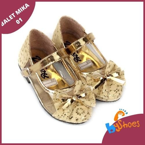 Sepatu Balet Bayi Flatshoes Mika  BB MIKA usia 0-12 bulan