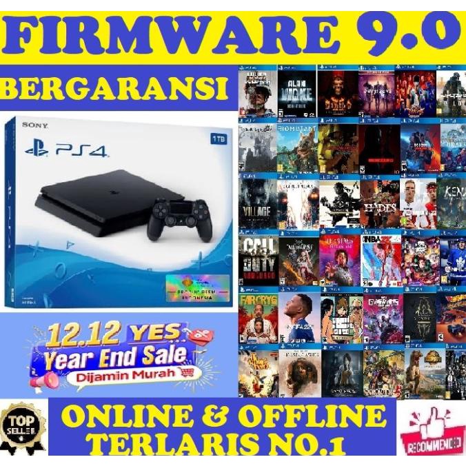 Ps4 playstation 4 ps 4 fat tebal bonus full game pes 2020 gta 5 gow