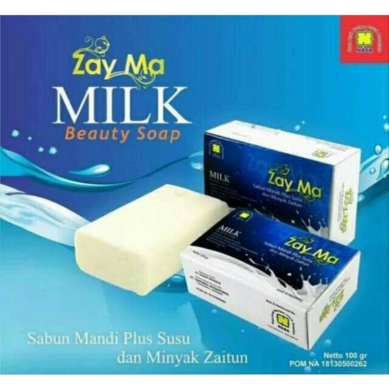 COD Gratis Sabun Susu Zaitun Zayma Milk