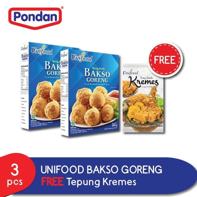 

Unifood Bakso Goreng GRATIS Tepung Kremes