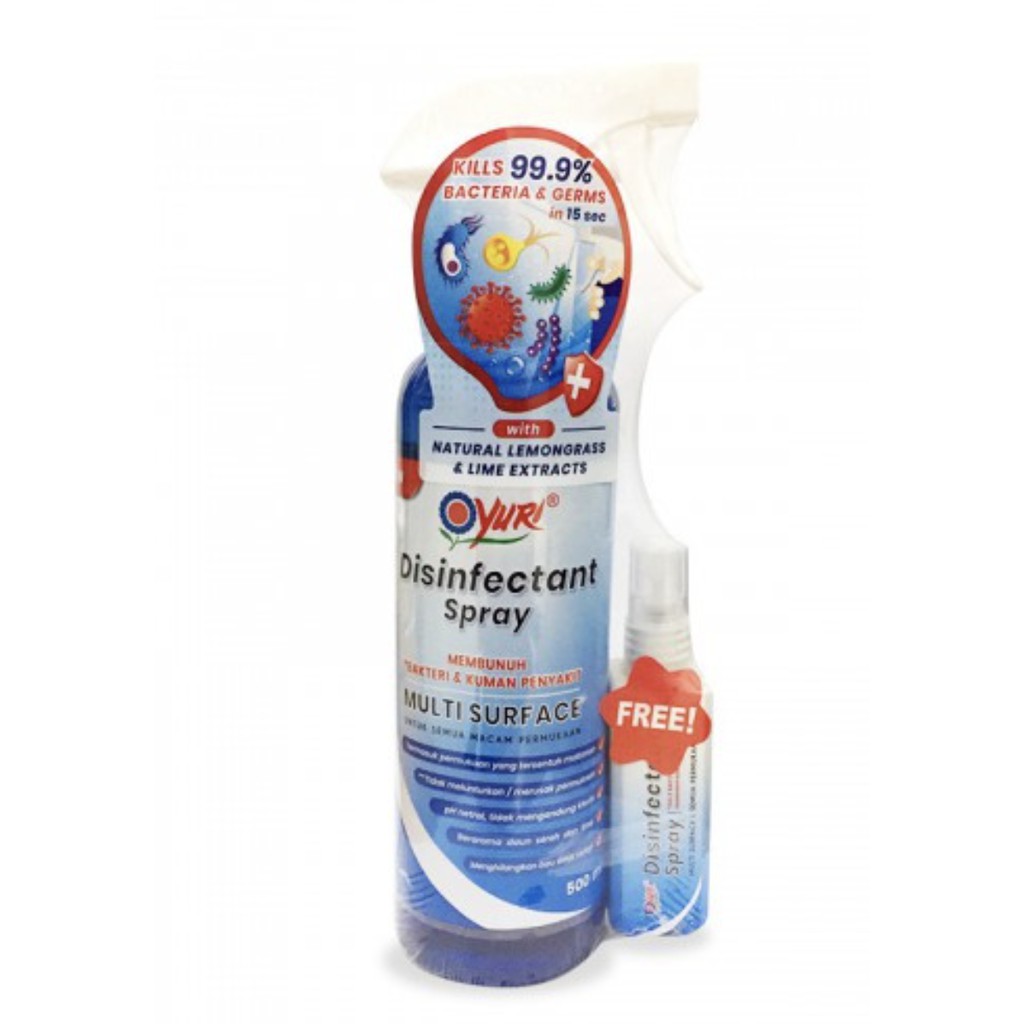 Yuri Disinfectant Spray 500 ML