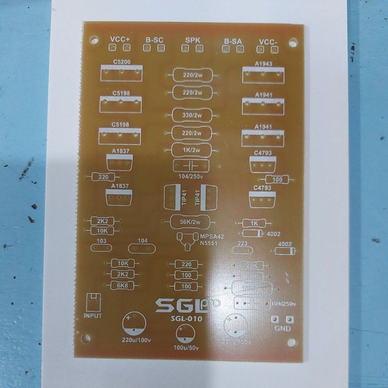 Pcb power MCRD V2 FIBER