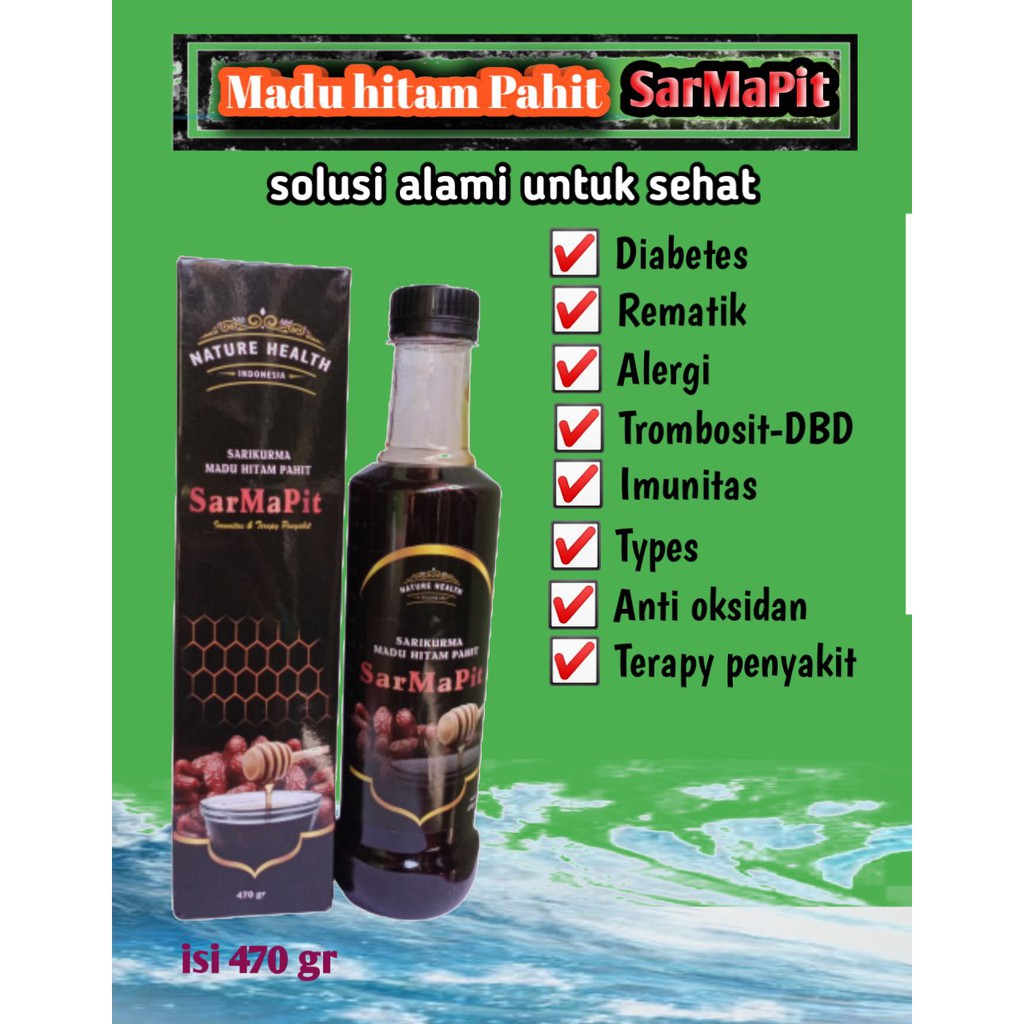 

Madu Hitam SarMaPit (Sarikurma Madu Hitam Pahit)