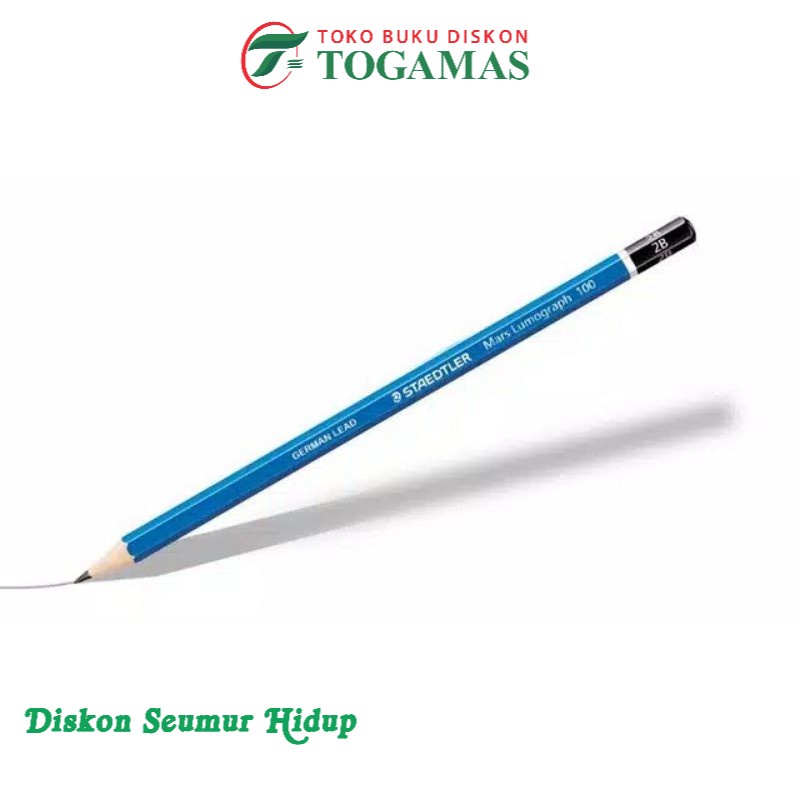 

STAEDTLER PENCIL MARS LUMOGRAPH BLUE 100