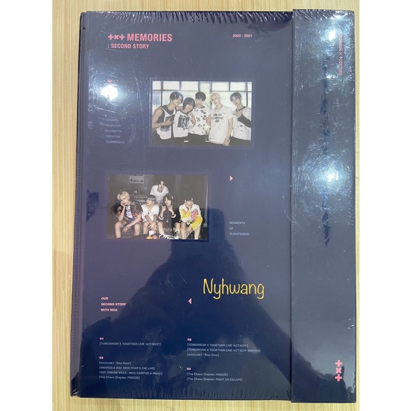 TXT - Memories Second Story DVD [Ready stock]