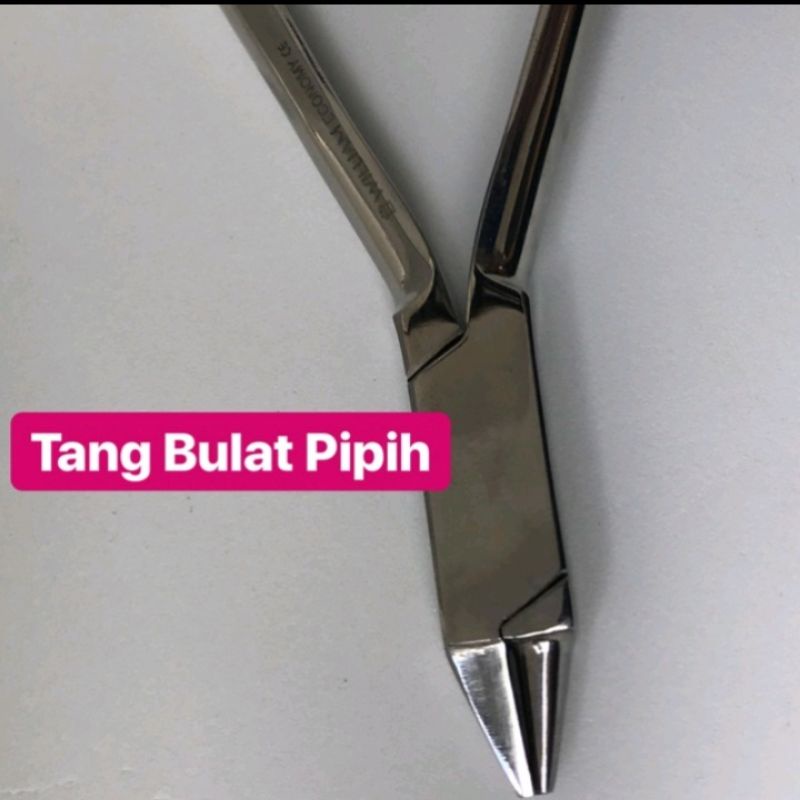 Tang Ortho Bulat Pipih