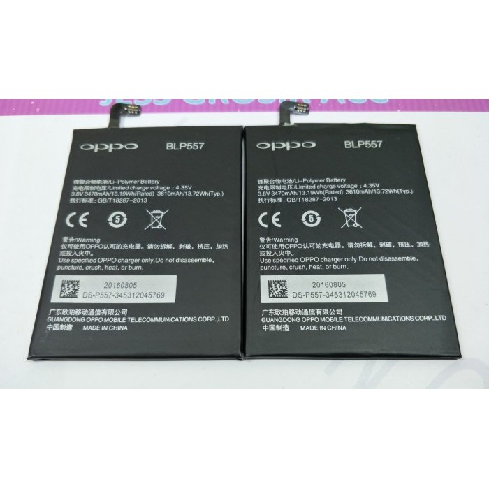 Battery Batre Baterai Oppo N1 N1T N1W BLP557 BLP-557 BLP 557