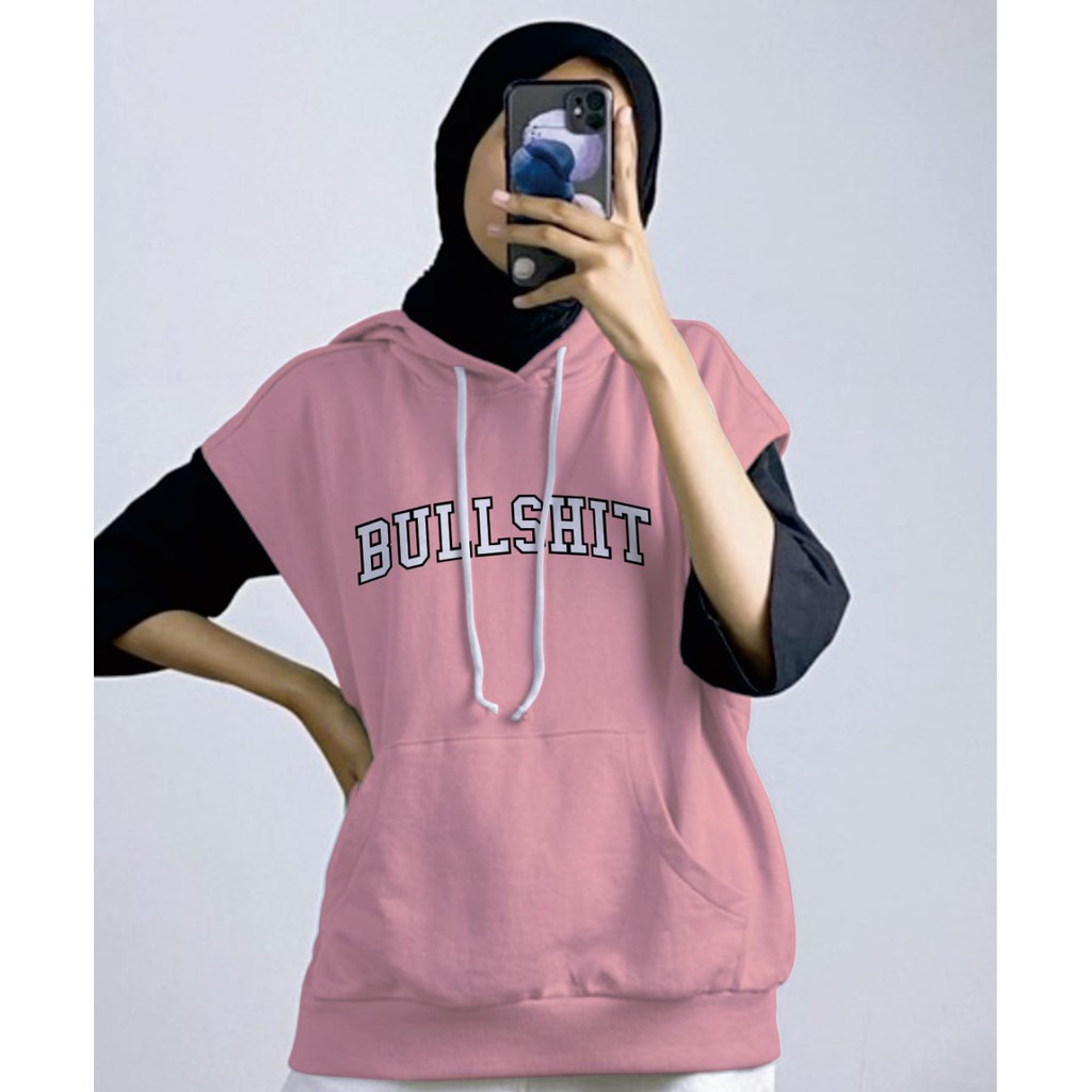 ROMPI HOODIE BULLSHIIT ROMPI HOODIE WANITA KEKINIAN / ROMPI HOODIE WANITA TEBAL