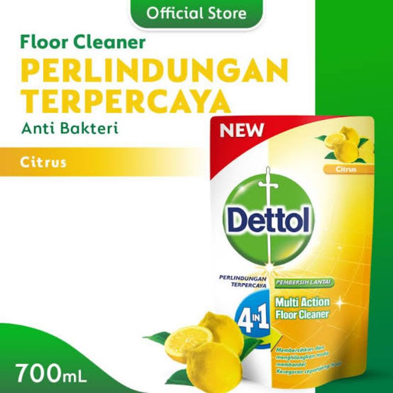 Dettol Citrus Pembersih Lantai 700ml